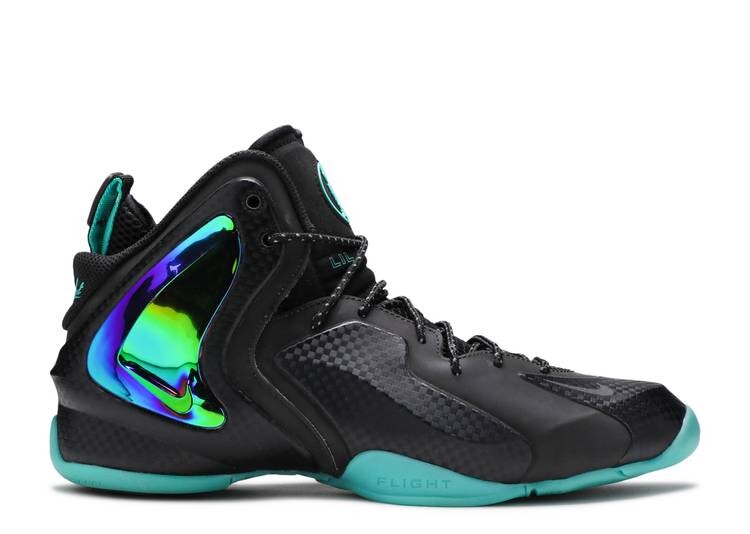 

Кроссовки Nike LIL PENNY POSITE 'BLACK HYPER JADE', черный