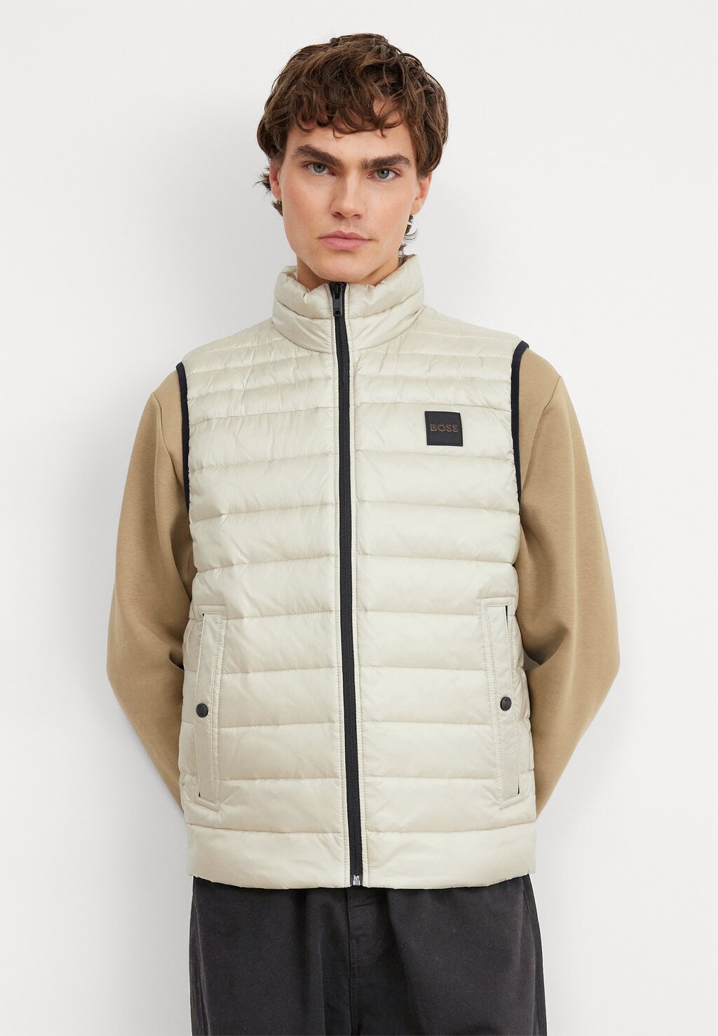 Жилет ODENO BOSS, цвет light beige