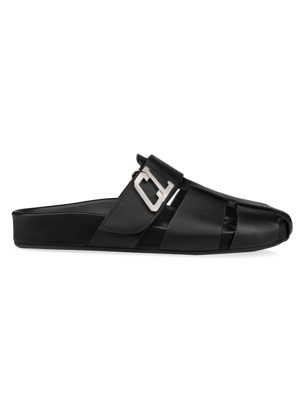 

Кожаные сандалии Abubizz Christian Louboutin, черный