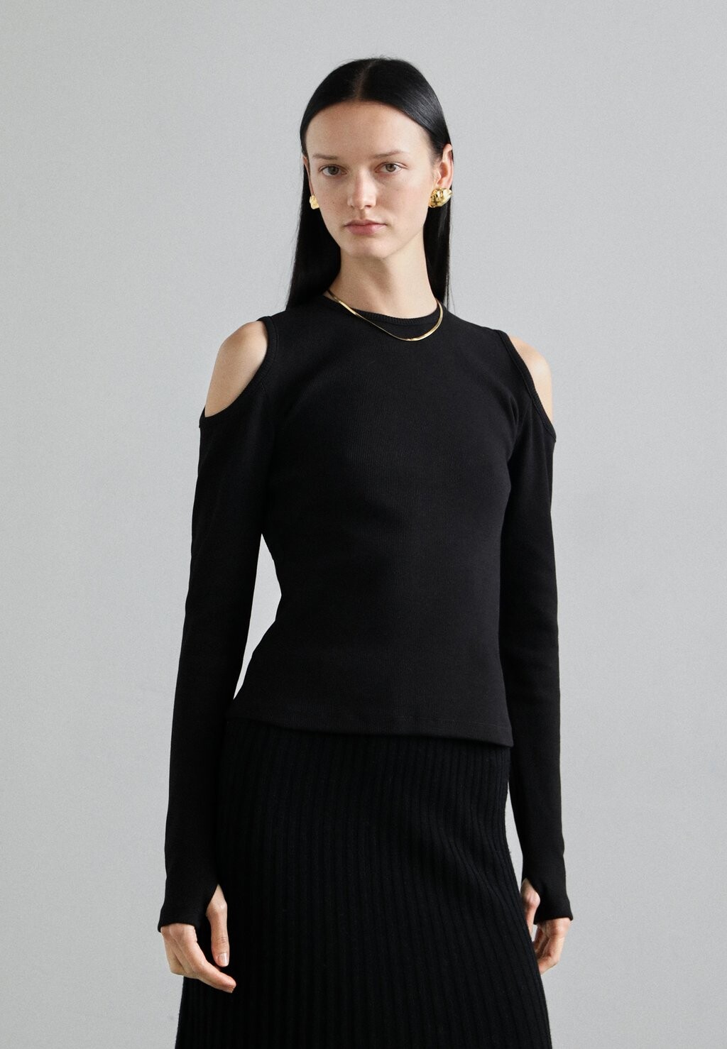 

Топ с длинными рукавами VENUS BLOUSE Ioana Ciolacu, черный
