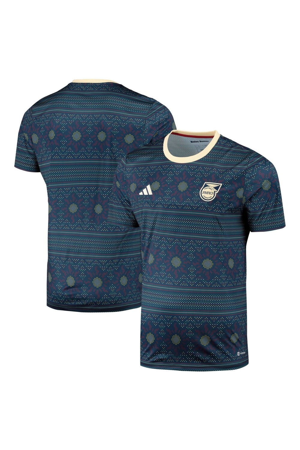 

Футболка Ямайки перед матчем adidas, синий