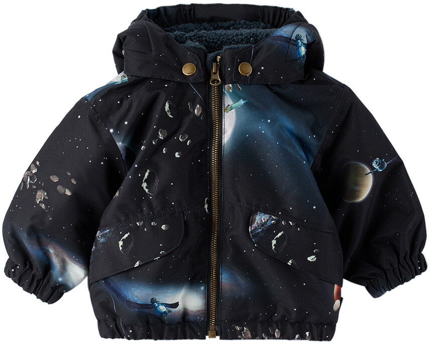 

Baby Black Куртка с принтом Into space Molo