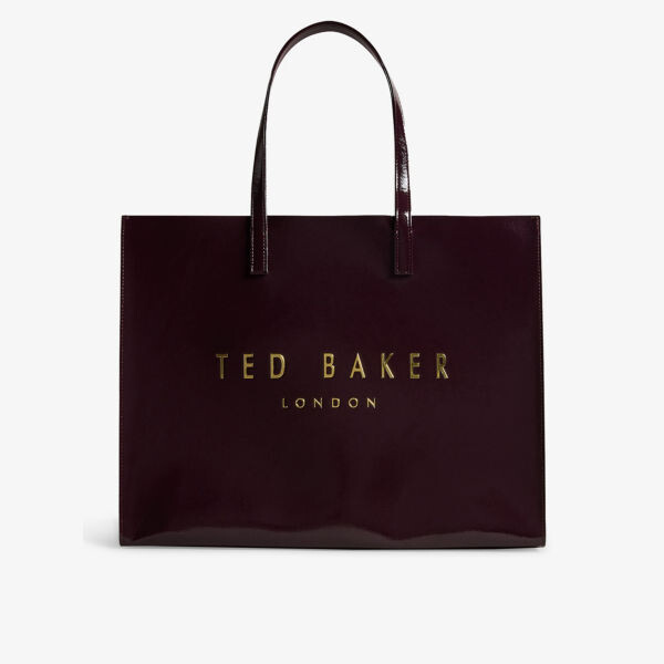 

Сумка-тоут Crikon из искусственной кожи с принтом логотипа Ted Baker, фиолетовый