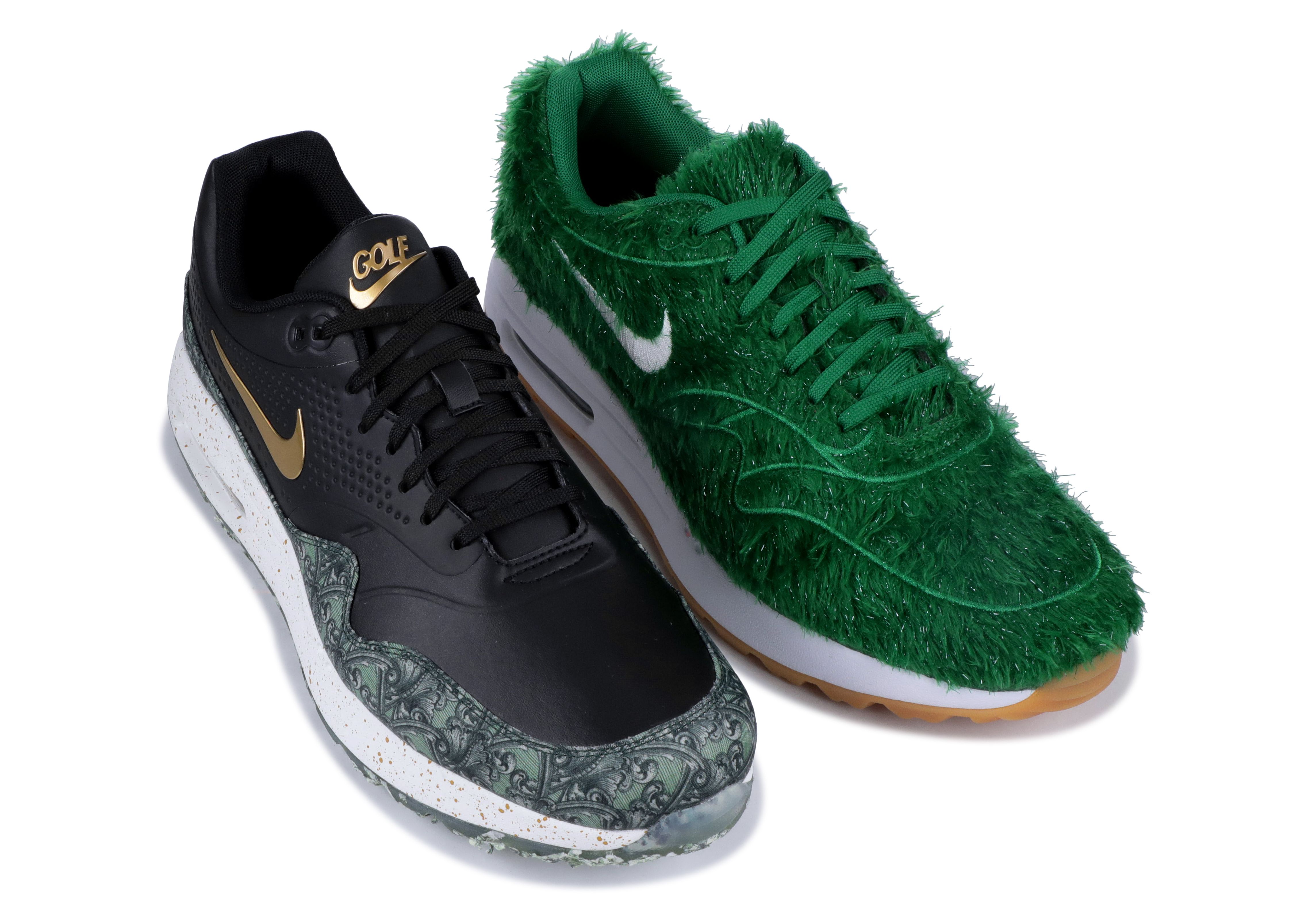 Кроссовки Nike Air Max 1 Golf Nrg 'Grass & Payday' Pack, зеленый men s classic golf shoes non slip grass golf training sneakers men s comfortable golf walking sneakers grass golf shoes for men