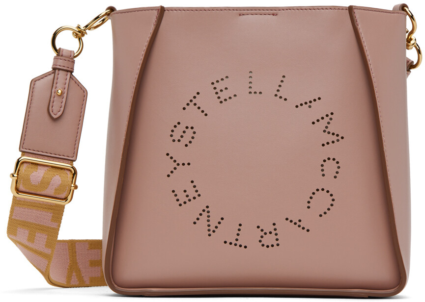 

Розовая сумка на плечо с логотипом Stella Mccartney