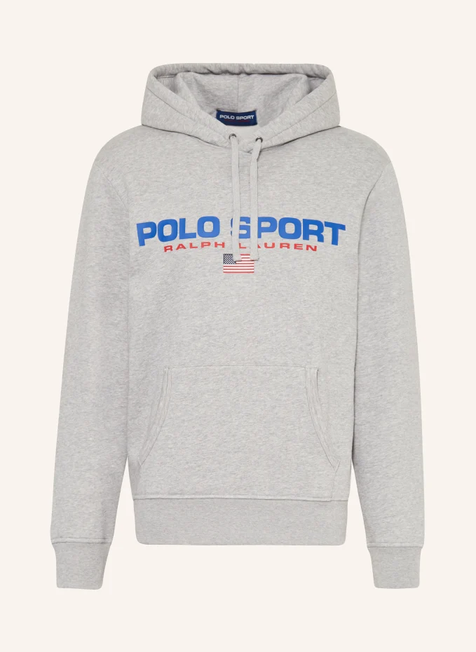 

Толстовка с капюшоном Polo Sport, серый