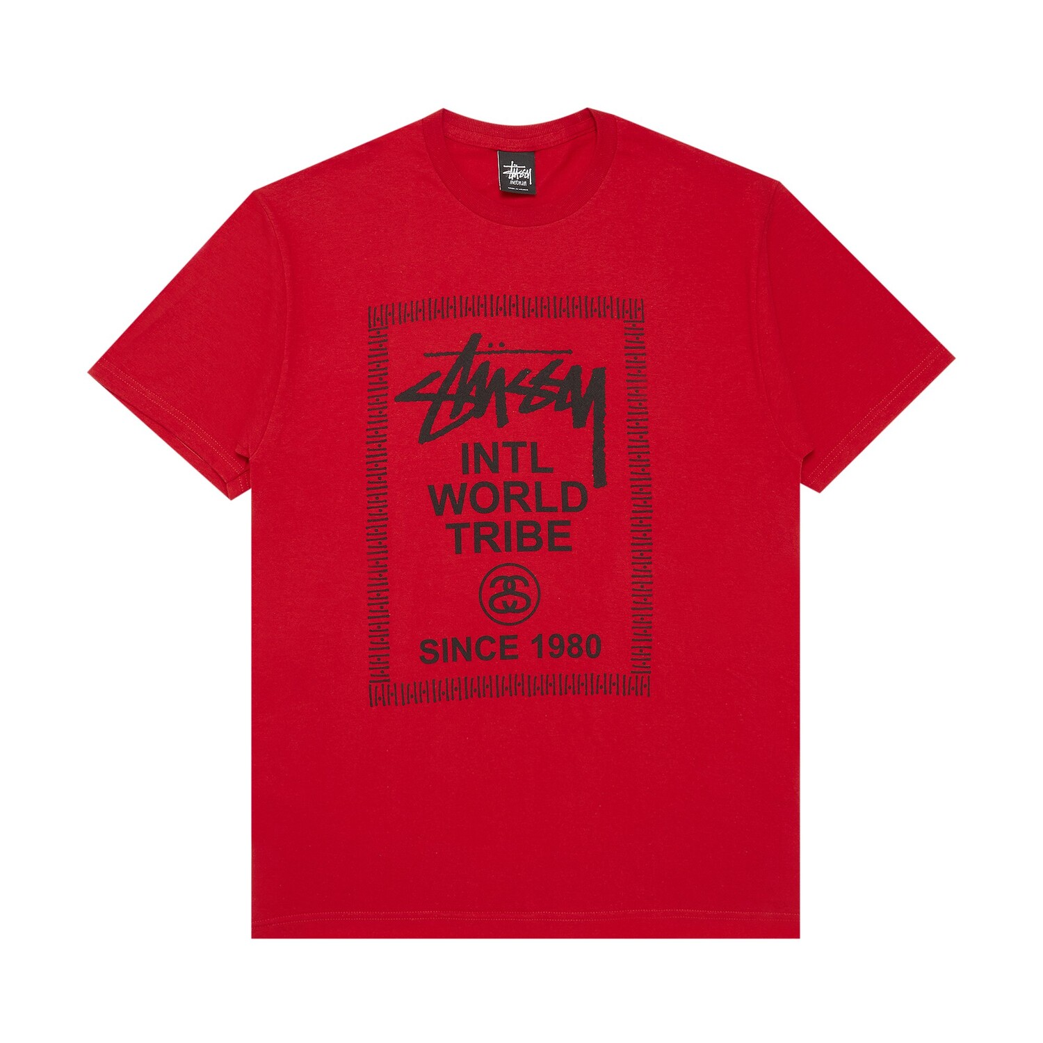 

Стасси, международный Футболка World Tribe с 1980 года Красная, Красный