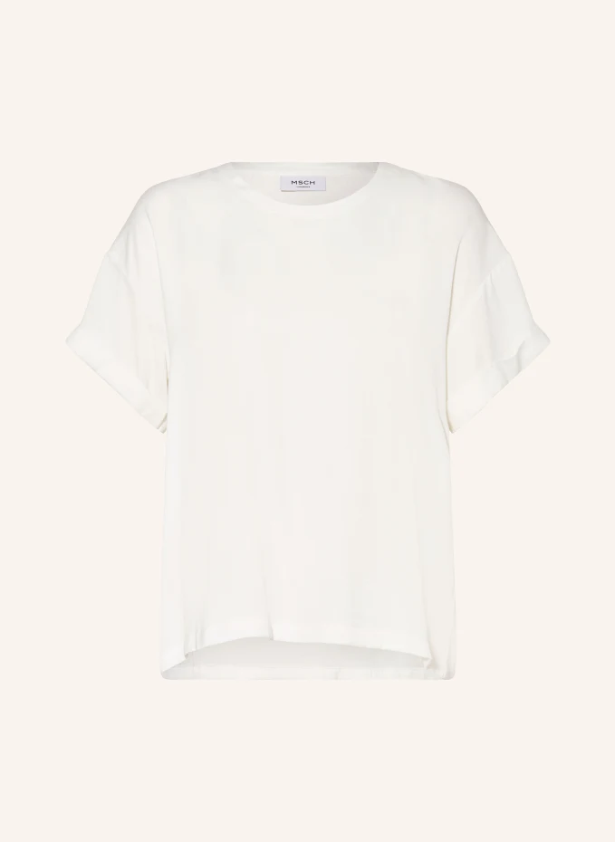 Блузка-рубашка mschmaluca Msch Copenhagen, белый