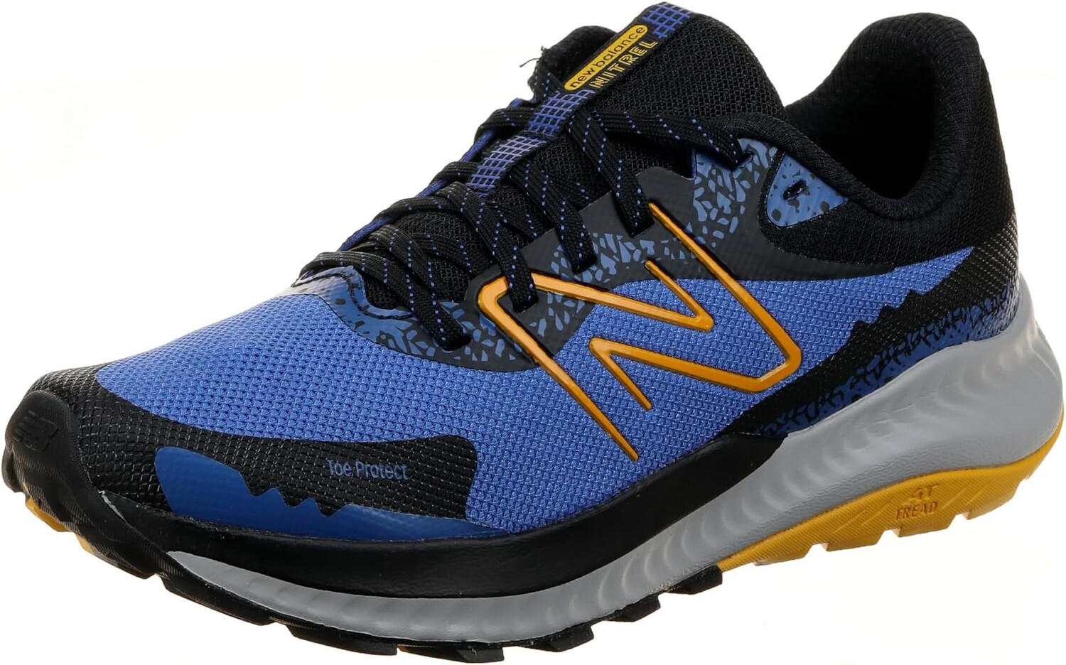 

Кроссовки Dynasoft Nitrel v5 New Balance, цвет Marine Blue/Black