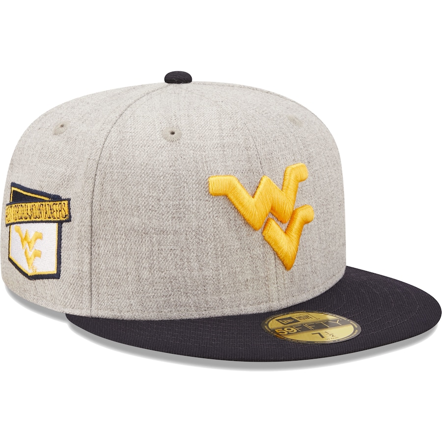 

Бейсболка New Era West Virginia Mountaineers, серый