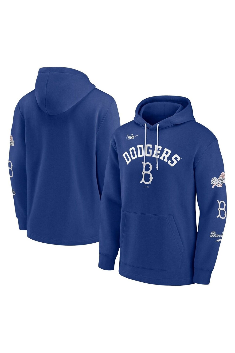 

Толстовка Brooklyn Dodgers Rewind Cooperstown Nike, синий