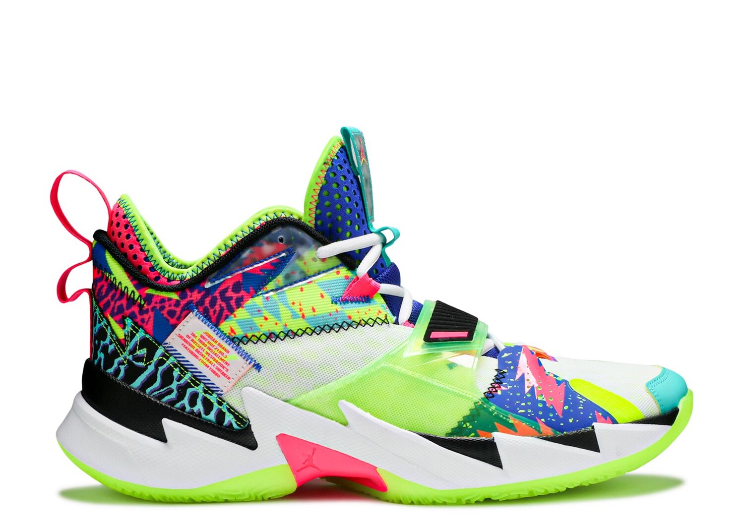 

Кроссовки Air Jordan Jordan Why Not Zer0.3 'La Born', разноцветный