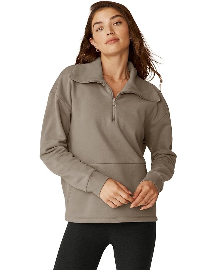 

Толстовка Beyond Yoga Trek Pullover, цвет Birch