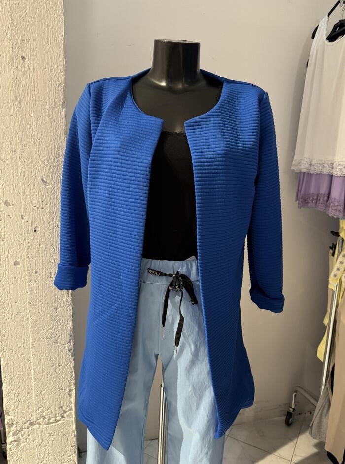 

Пальто дастер без подкладки, цвет Electric blue