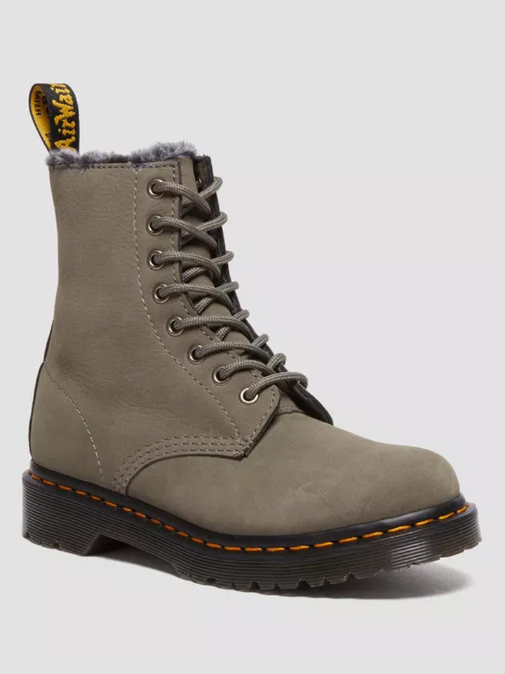 

Ботинки Dr. Martens Leder, серый