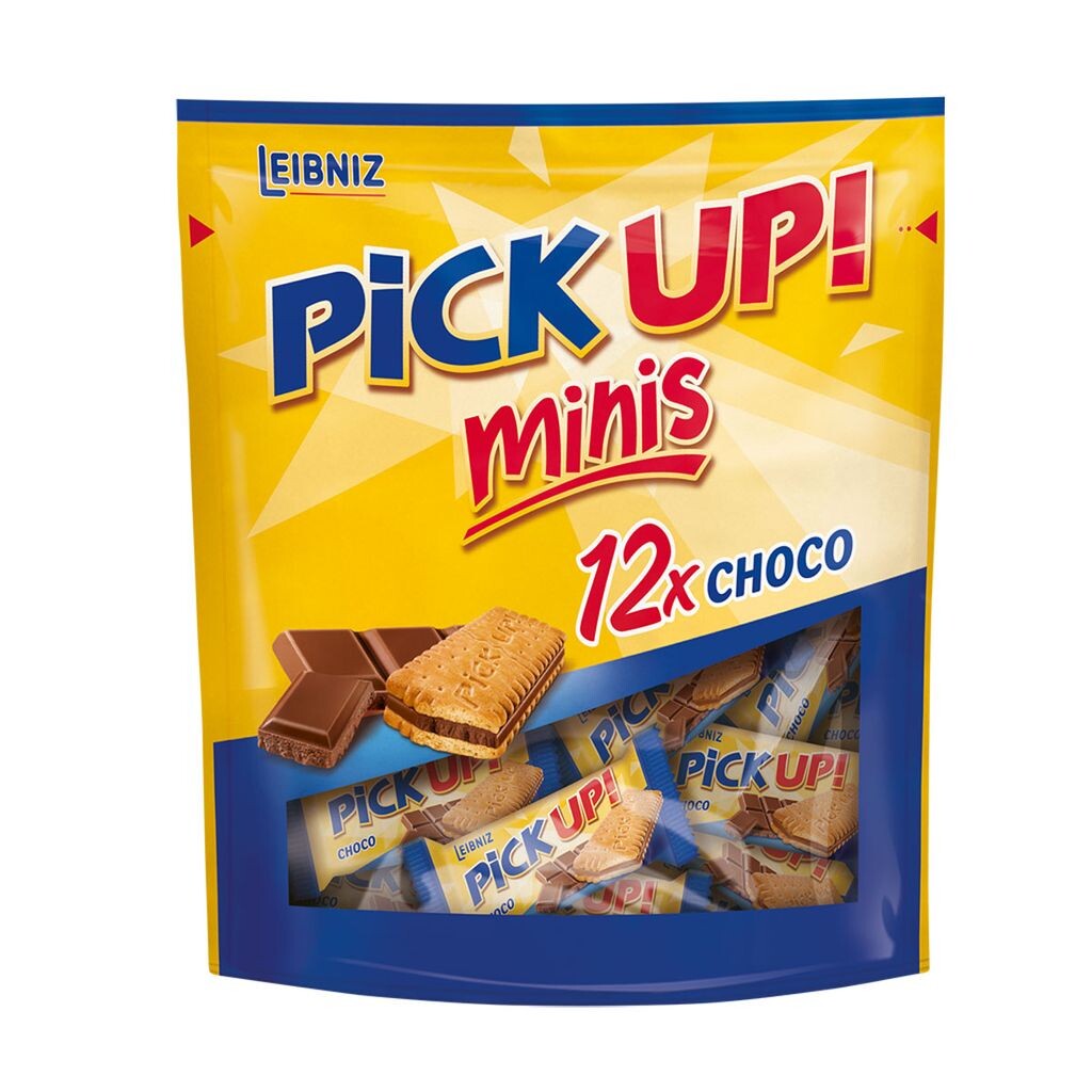 

Печенье Leibniz Pick Up Choco Minis с хрустящим шоколадом 127г Bahlsen