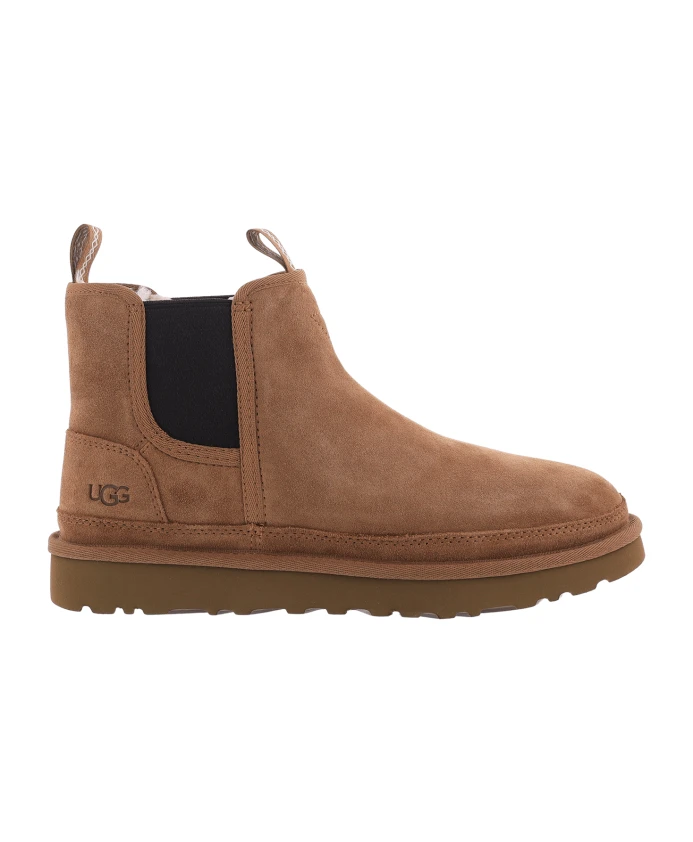 

Классические каштановые ботинки челси Ugg, бежевый