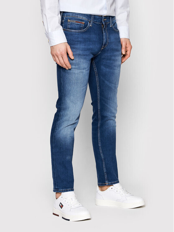 

Джинсы узкого кроя Tommy Jeans, синий