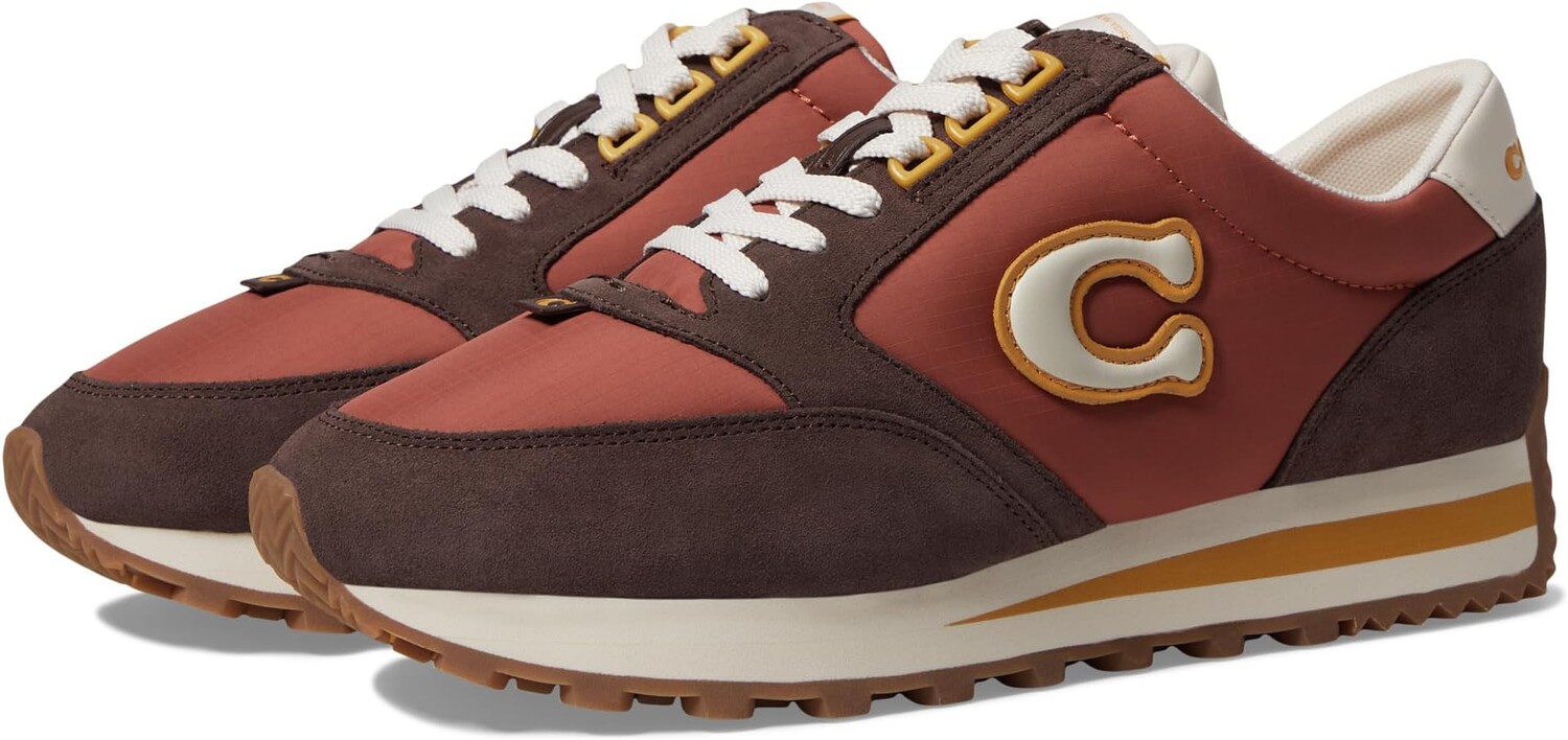 

Кроссовки Runner Sneaker COACH, коричневый