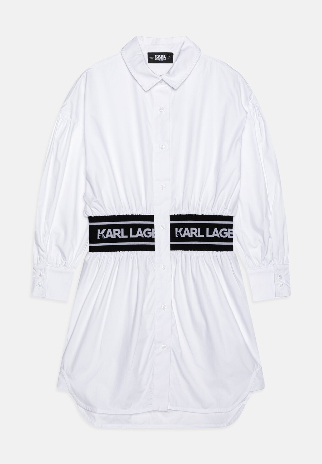

Платье-рубашка Exclusive Dress Karl Lagerfeld, белый