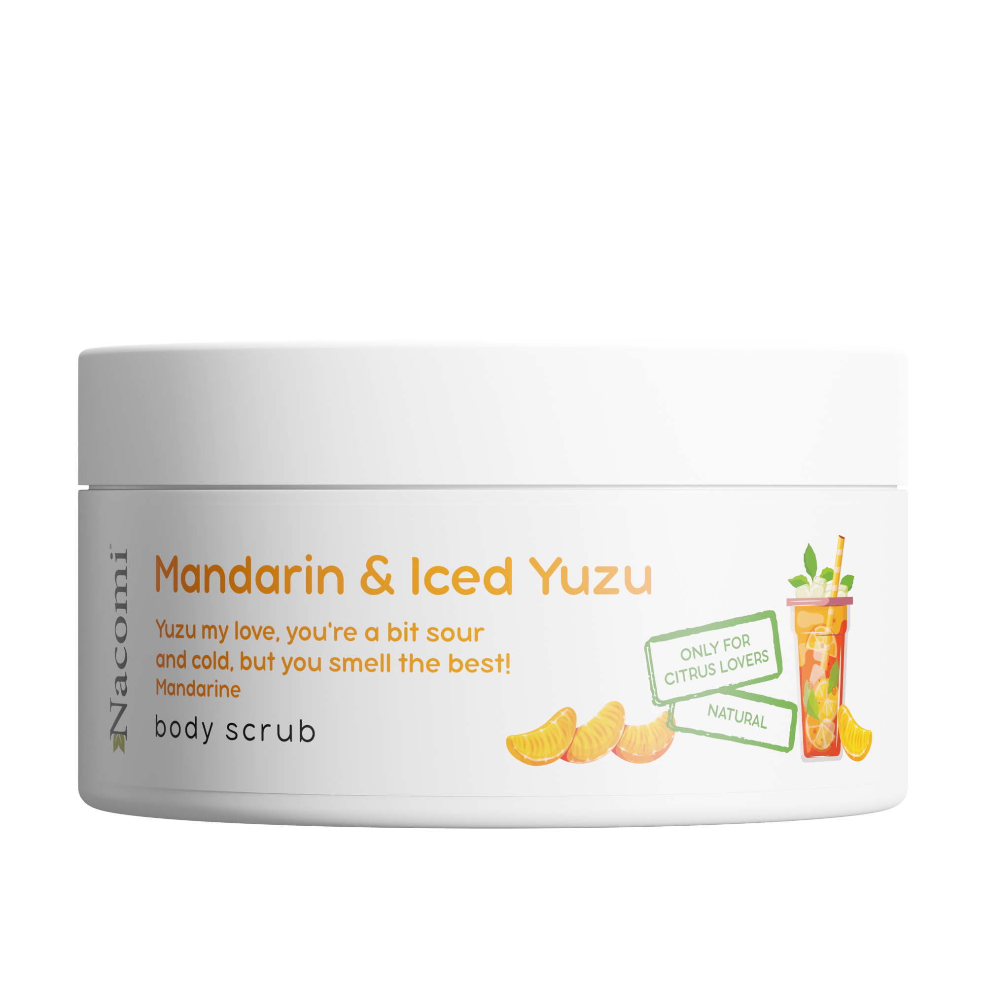 Скраб для тела Nacomi Mandarin&Iced Yuzu, 100 мл