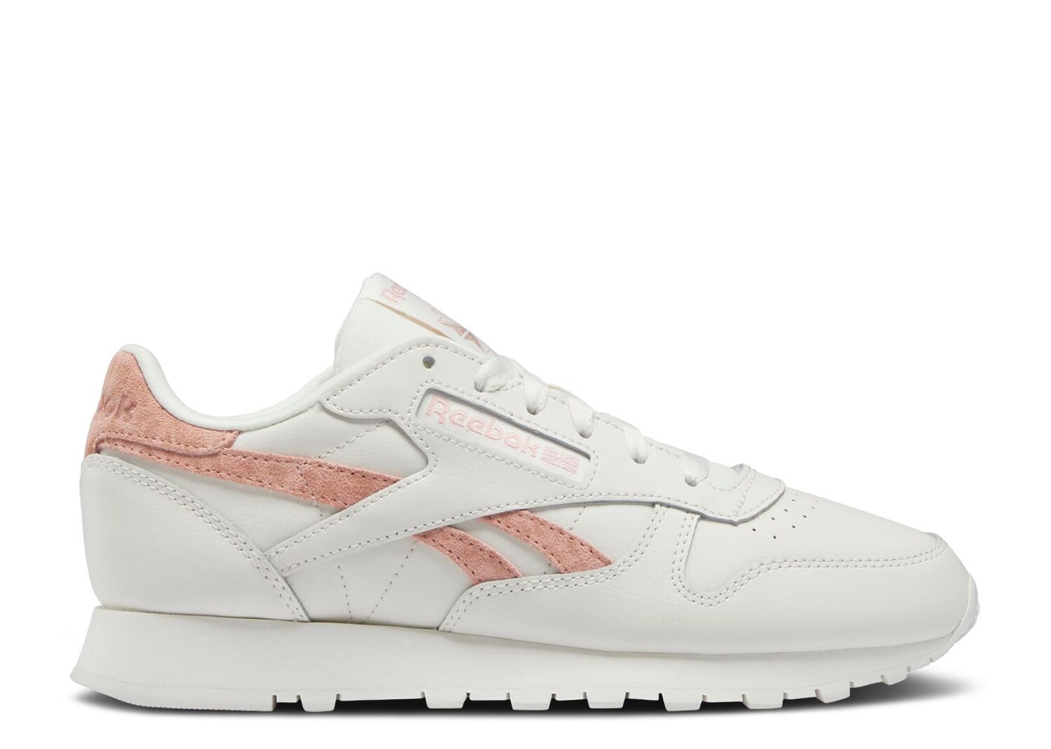 

Кроссовки Reebok Wmns Classic Leather 'Chalk Aura Orange', белый