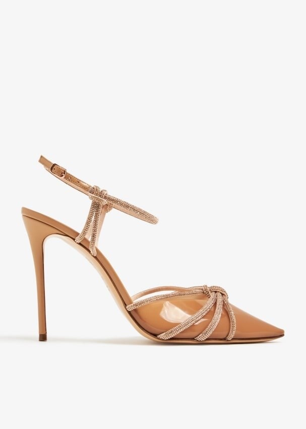 

Туфли Casadei Julia C+C, коричневый
