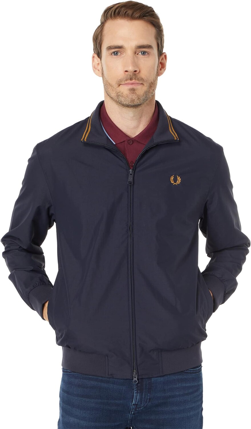 

Куртка Brentham Jacket Fred Perry, темно-синий