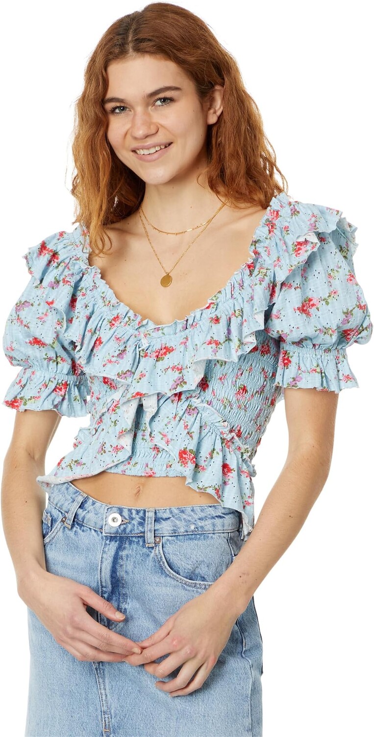 

Топ любимой девушки Free People, цвет Candy Combo