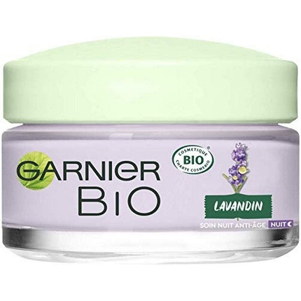 

Ночной крем Garnier Bio против старения с органическим эфирным маслом лавандина 50 мл