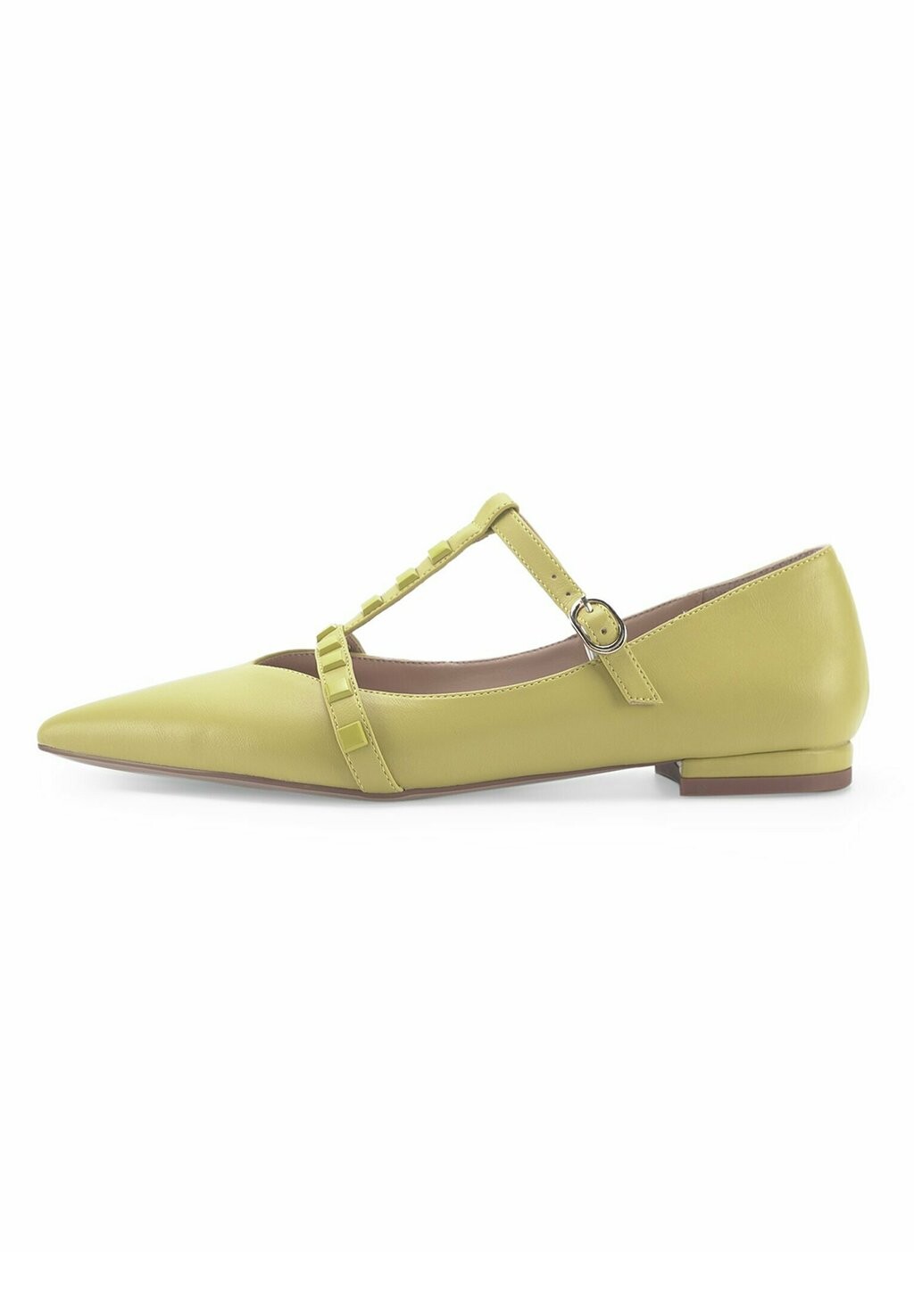 

Балетки с ремешком Nine West, желтый
