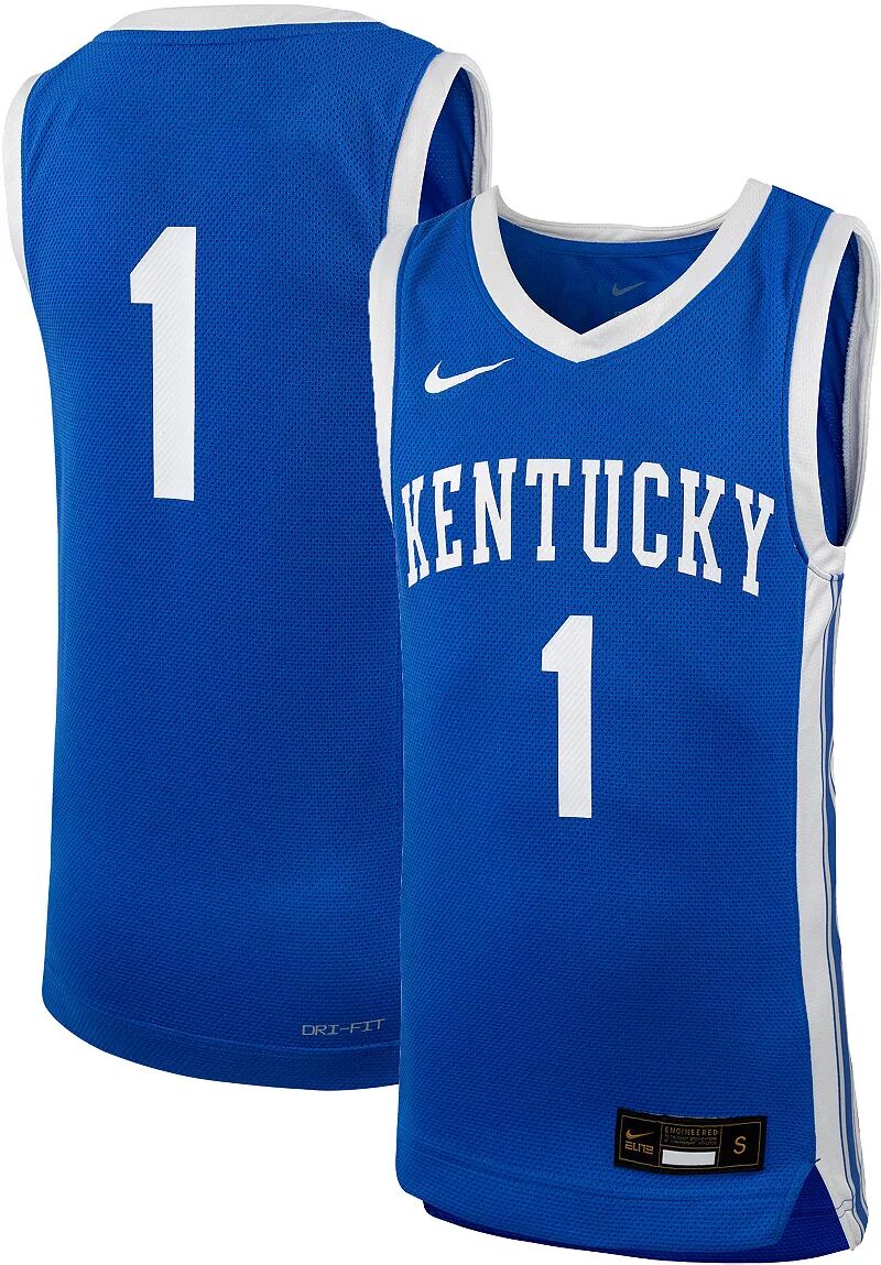 

Синяя реплика баскетбольной майки Nike Youth Kentucky Wildcats #1