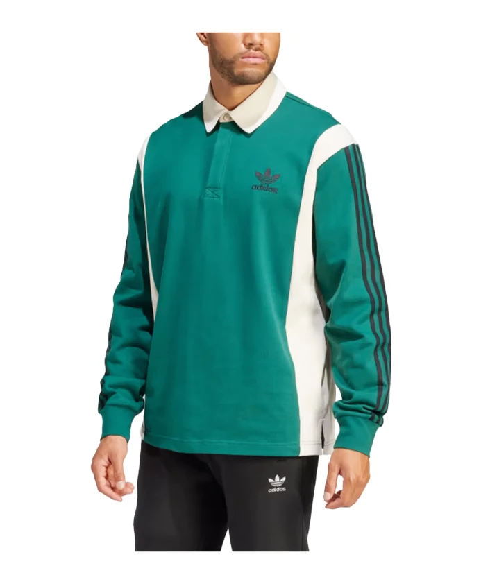 

Рубашка для регби Adidas, зеленый