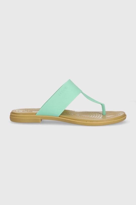 

Шлепанцы Tulum Flip Crocs, бирюзовый