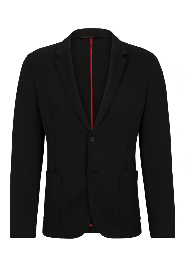 

Блейзер hagalto241j slim fit Hugo, черный
