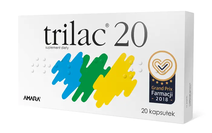 

Пробиотик в капсулах Trilac, 20 шт