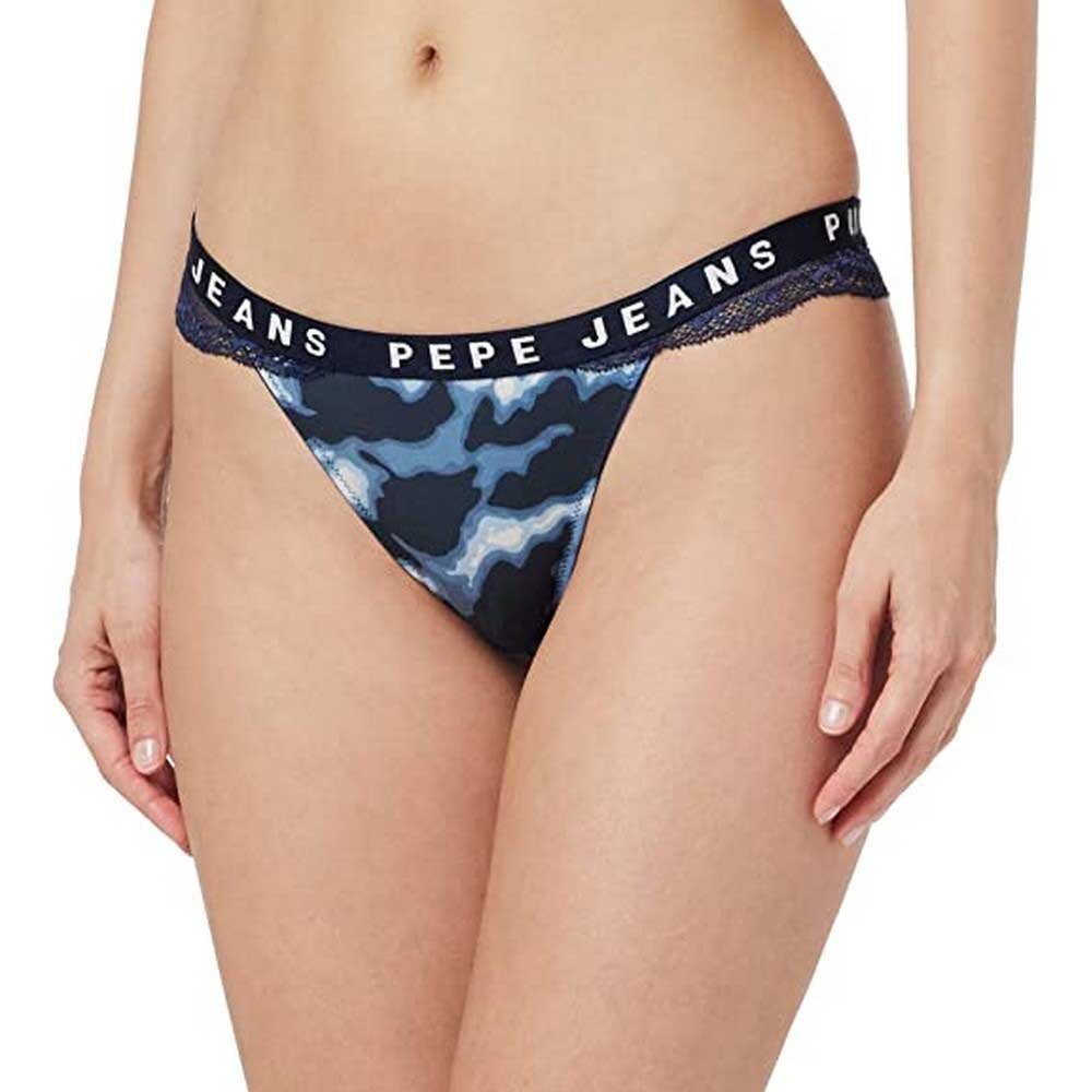 

Стринги Pepe Jeans Camo, синий