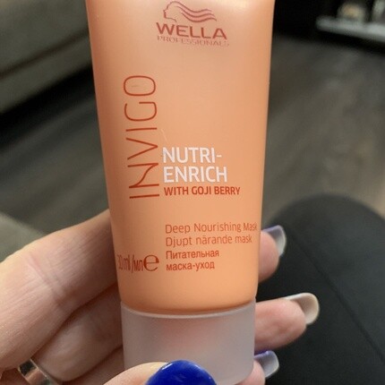 

Профессиональная питательная маска для волос Invigo Nutri-Enrich, 30 мл, Wella