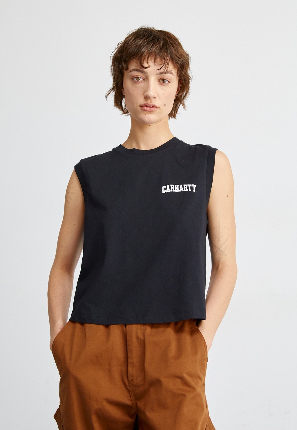 

Базовая футболка UNIVERSITY SCRIPT Carhartt WIP, цвет black