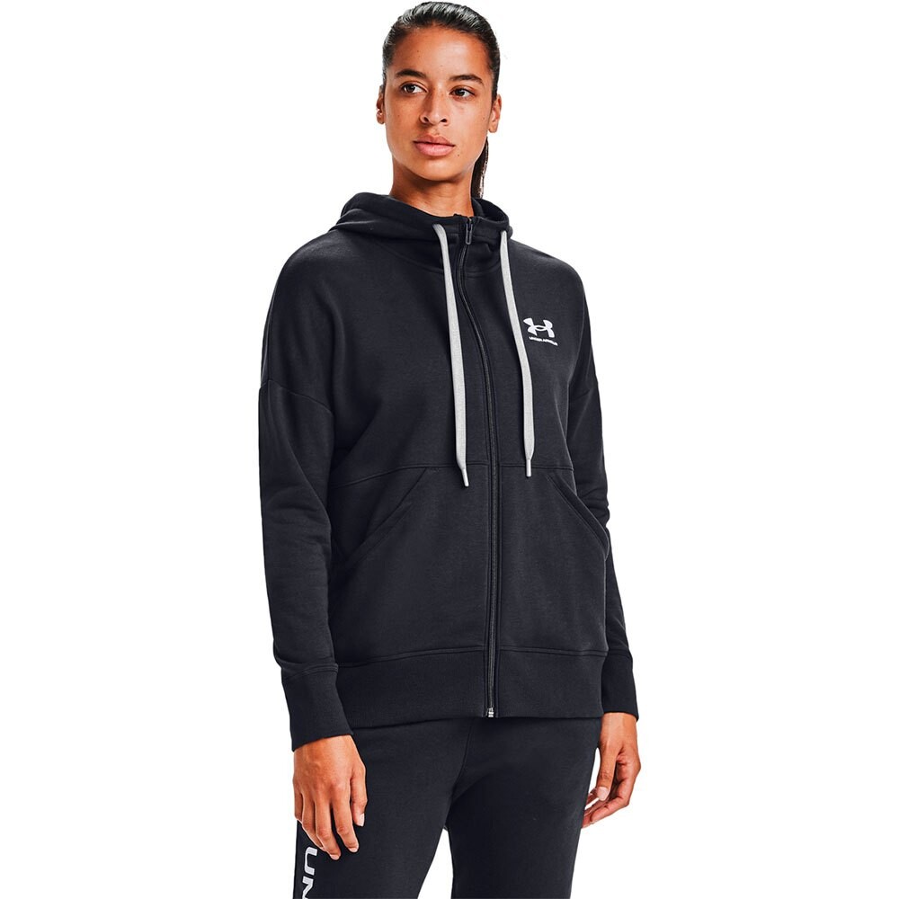 

Худи Under Armour Rival Fleece Full Zip, черный