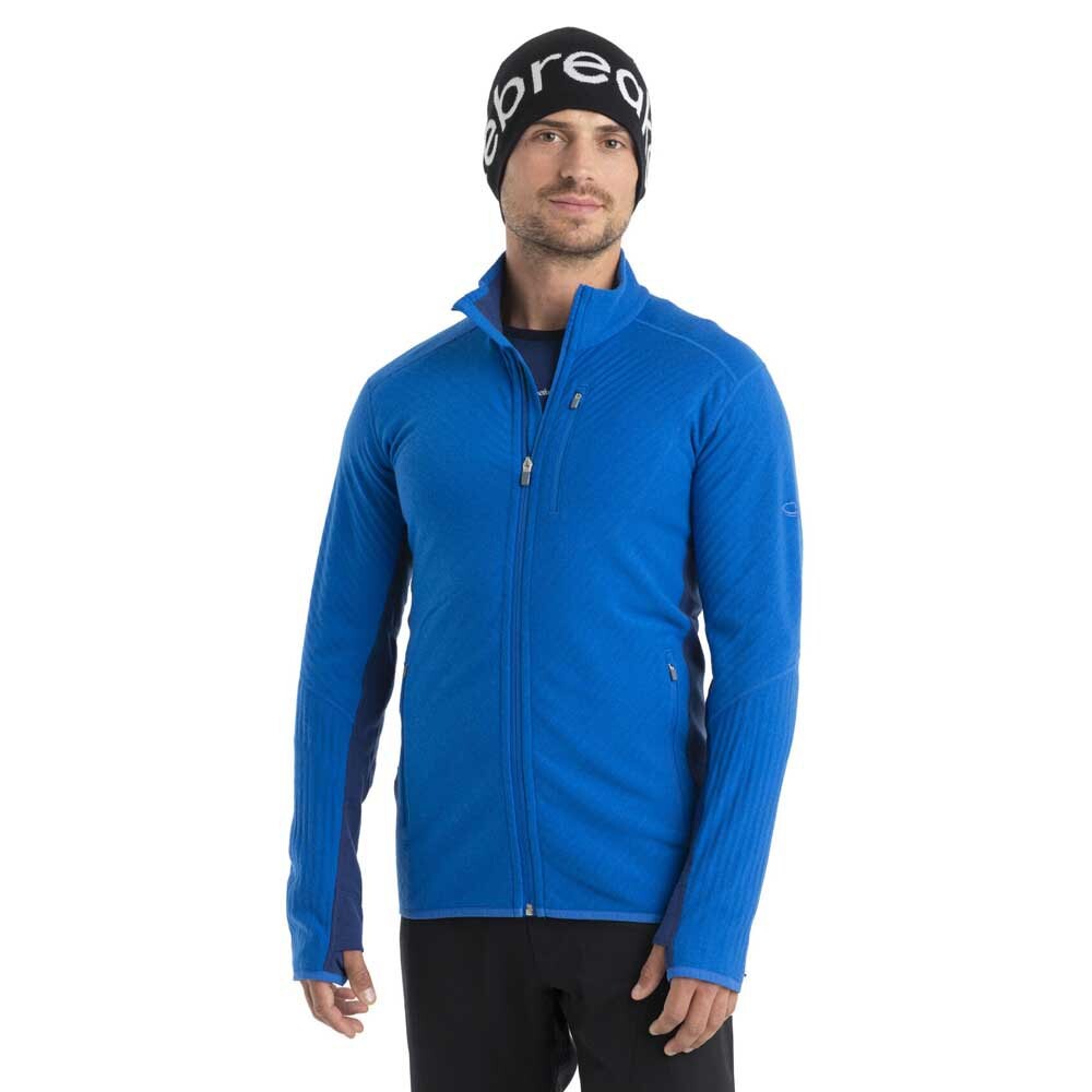 

Толстовка Icebreaker Descender Merino, синий