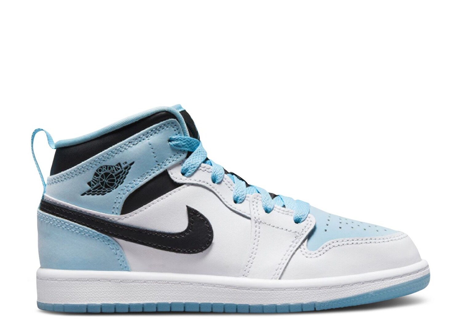 

Кроссовки Air Jordan Air Jordan 1 Mid Se Ps 'White Ice Blue', синий