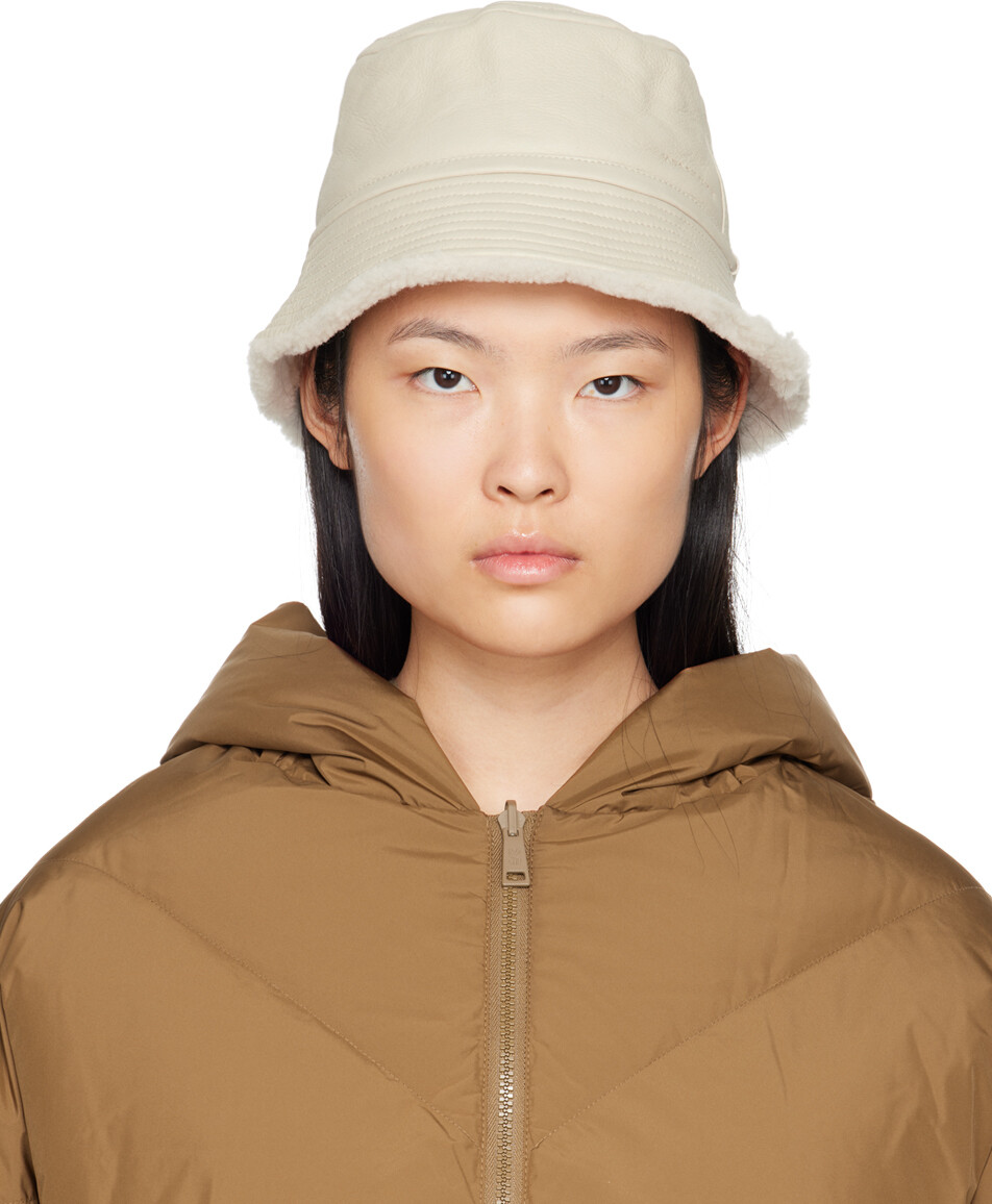 

Off-White фигурная двусторонняя панама Yves Salomon
