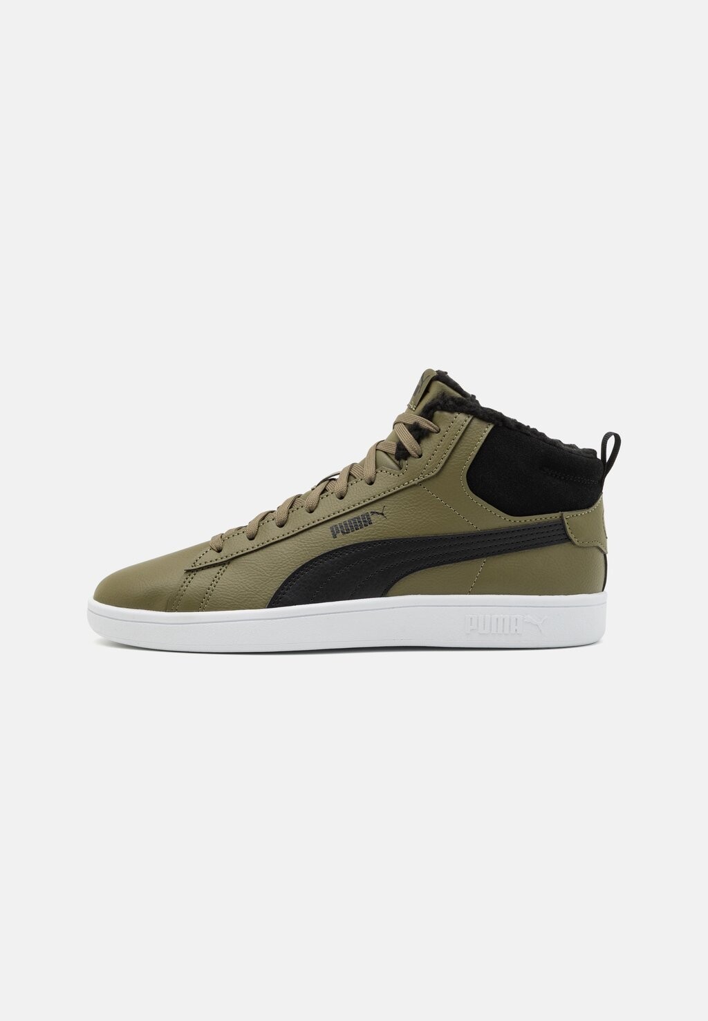 

Высокие кроссовки Puma SMASH 3.0 MID UNISEX, цвет olive drab/black/white