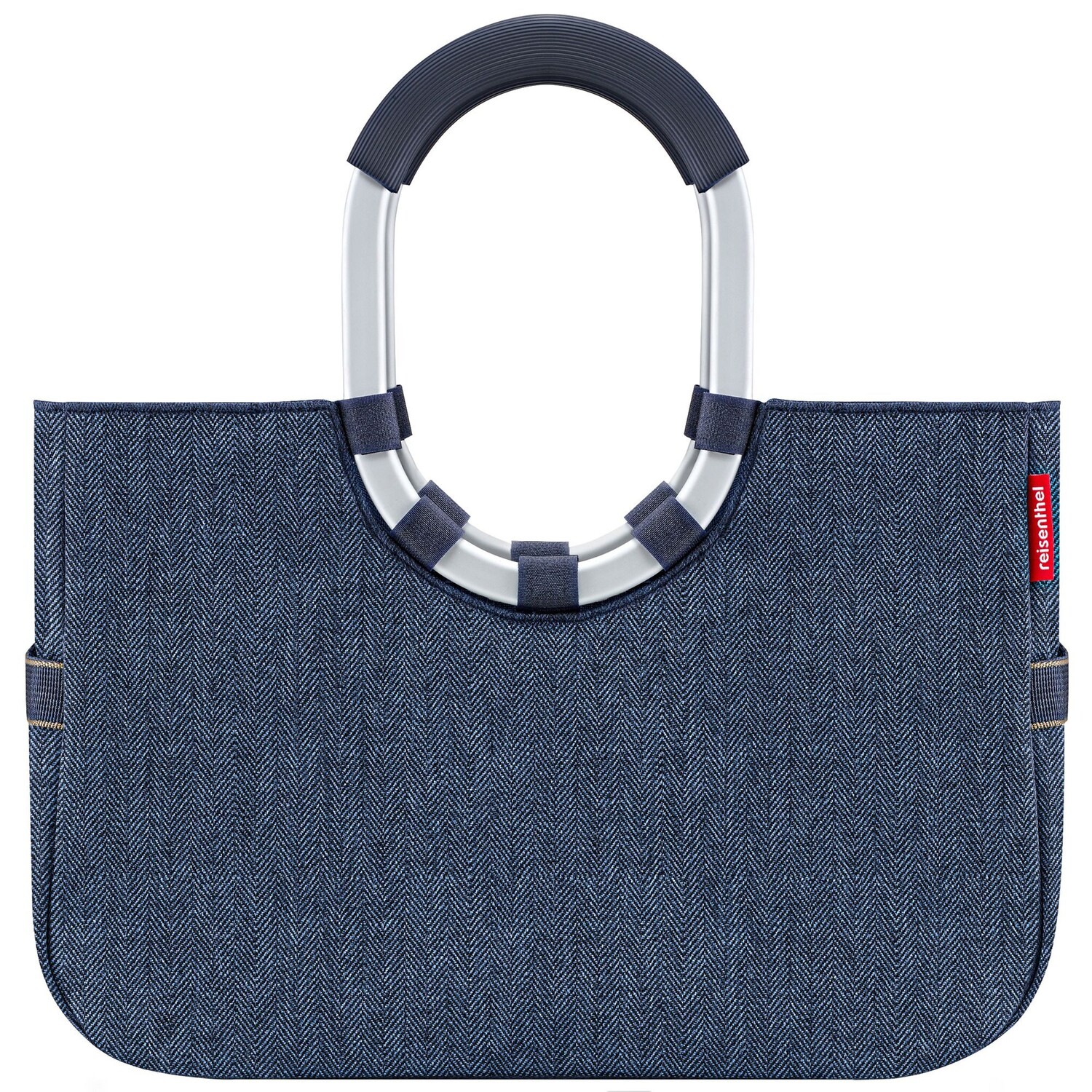 

Сумка шоппер Reisenthel Tasche 40см, цвет herringbone dark blue