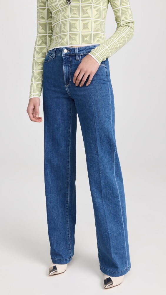 

Джинсы L'AGENCE Clayton Wide Leg