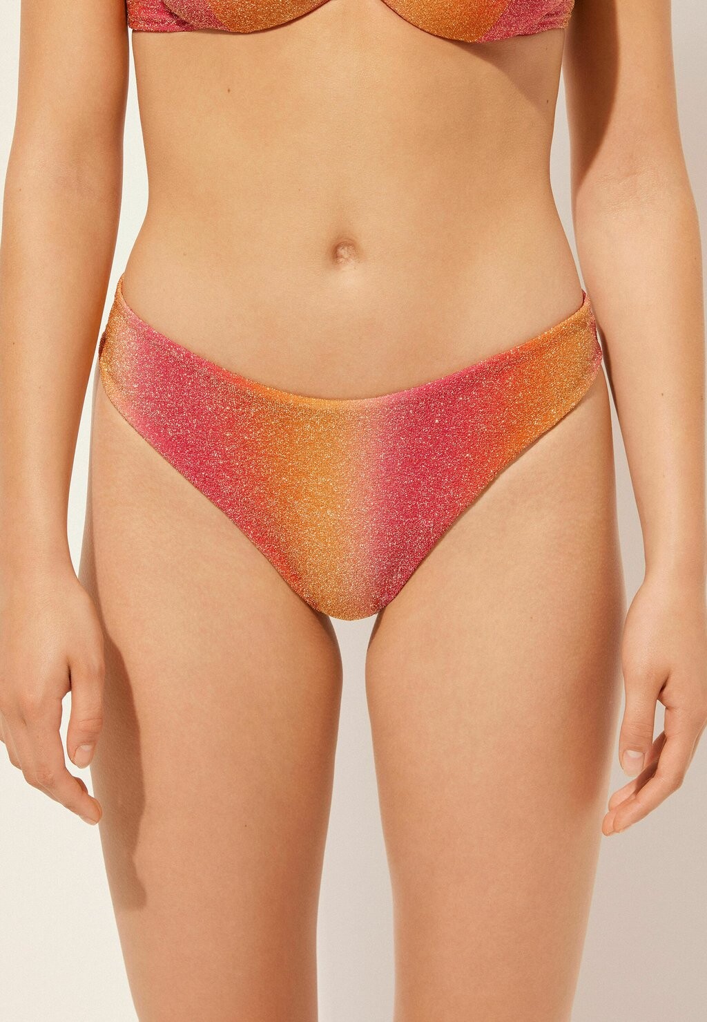

Плавки бикини COLORFUL SHADES Calzedonia, пятнистый оранжевый