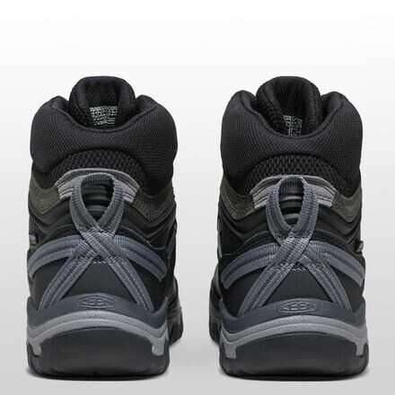 

Походные ботинки Ridge Flex Mid WP мужские KEEN, цвет Magnet/Black