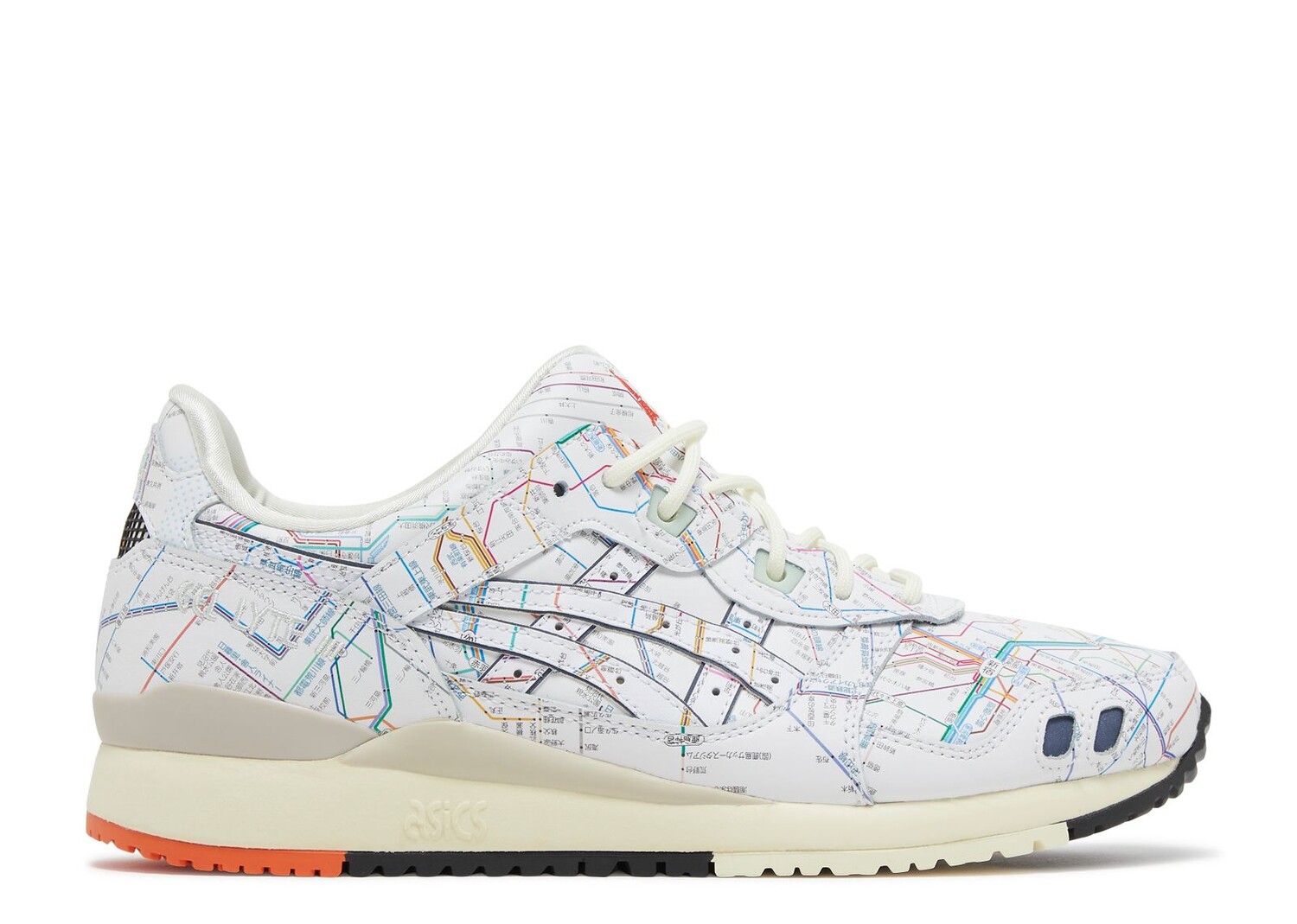 

Кроссовки ASICS Atmos X Gel Lyte 3 Og 'Tokyo Subway', белый