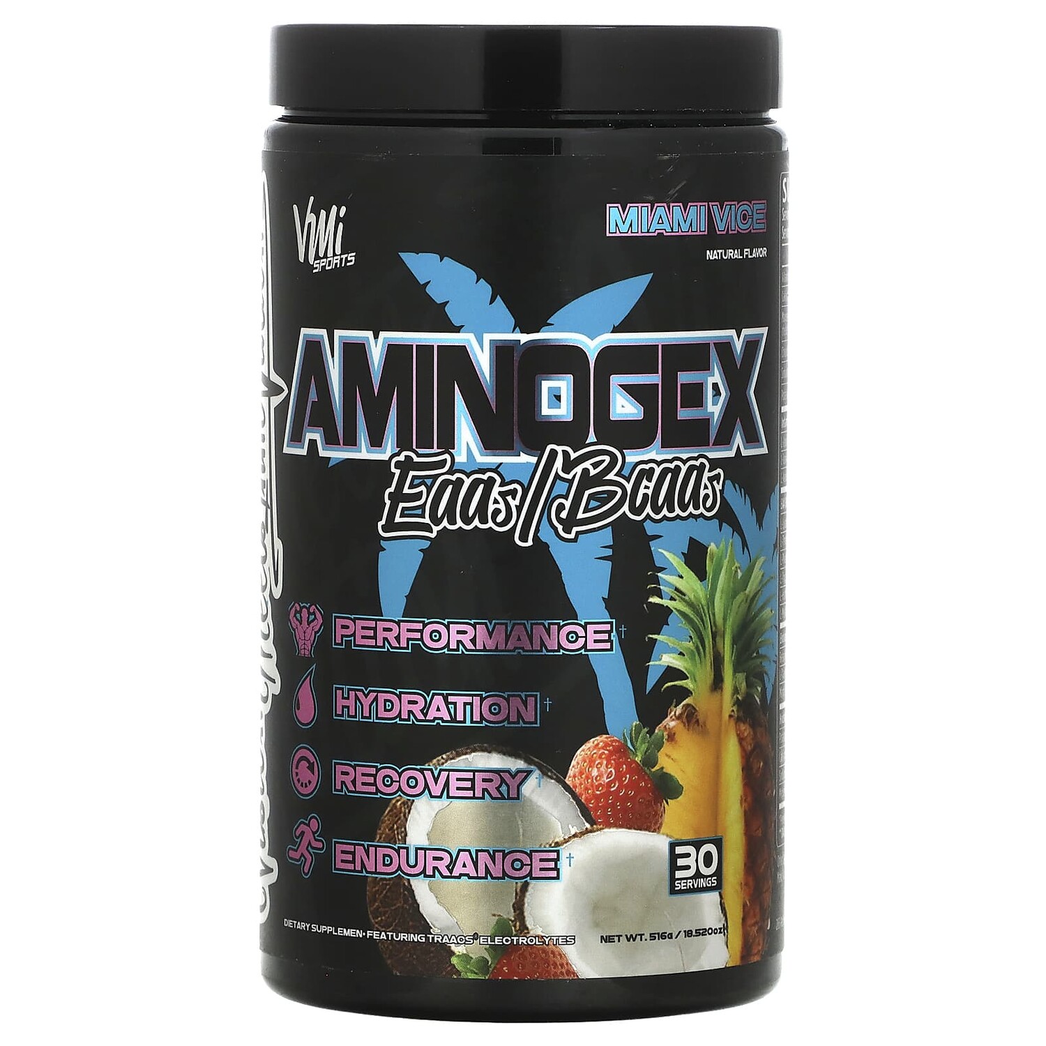 

Aminogex, EAA / BCAA, Miami Vice, 516 г (18,52 унции), VMI Sports